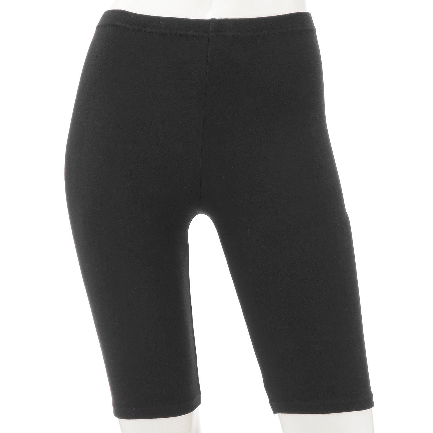 [アズ] 温活Cute 暖か!なのにスッキリ! 5分丈インナーボトム レディース 3665-12[LL:ブラック]