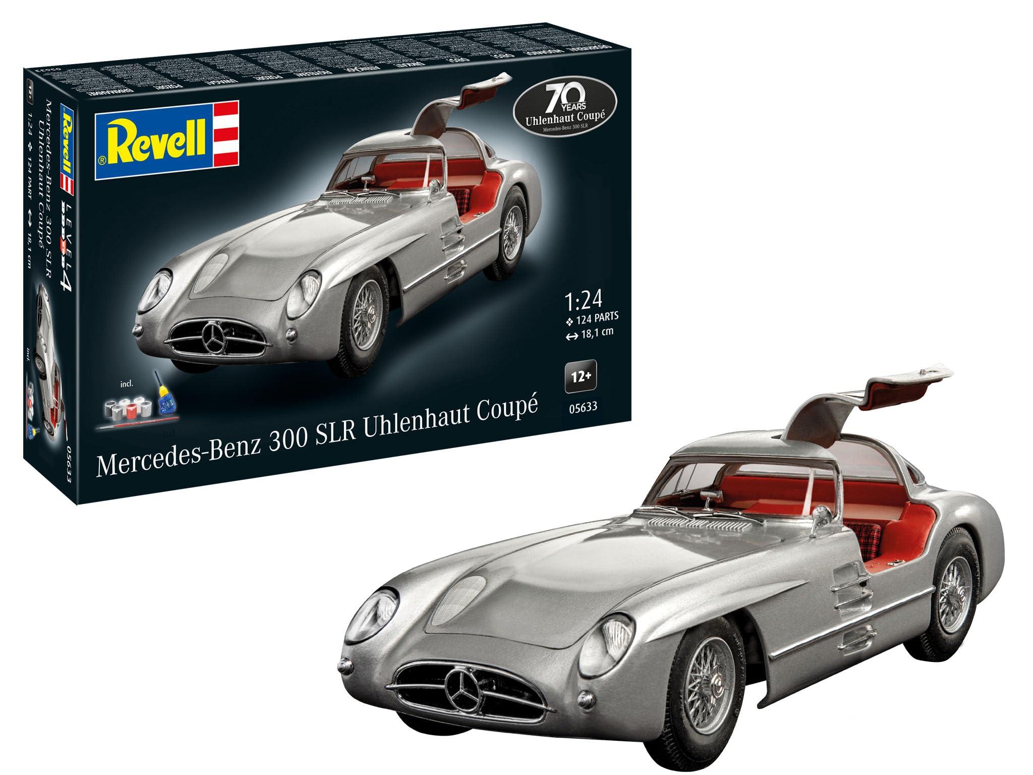 Revell ギフトセット 05633 メルセデスベンツ 300 SLR70周年記念 1/24スケール 未組み立てプラモデルキ..