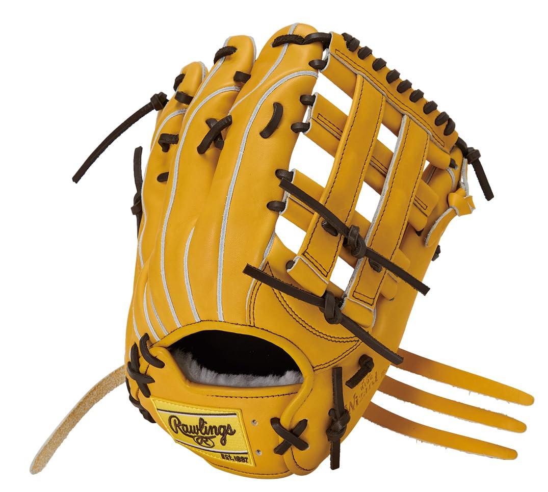 ローリングス(Rawlings) 野球用 グラブ グローブ 軟式 HOH? PRO EXCEL Wizard #02 GR5HW2B87MG 外野手用 ゴールドタン 12.25インチ ※右投げ用