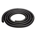 サンワサプライ コルゲートチューブ(ブラック・2m巻き・内寸直径13.8mm) CA-304