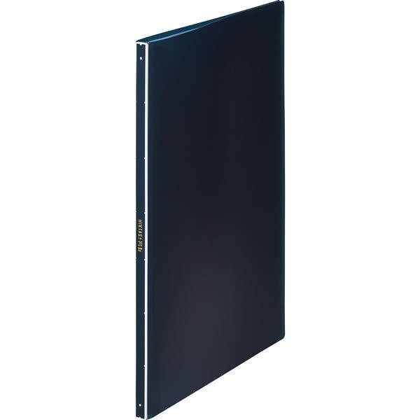 キングジム クリアーファイル ヒクタス(透明) A4 タテ 20ポケット ネイビー 7281Tネイ