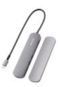 エレコム USB Type-C ハブ ドッキングステーション 7-in-1 アルミボディ 固定用スタンド付き USB-A×2 HDMI×1 USB-C×2 SD+microSDカードスロット シルバー DST-C20SV(2)