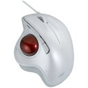 ナカバヤシ Digio2トラックボールマウス 角度可変 有線 5ボタン 光学式 ホワイト MUS-TUIF181W(2)