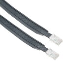 サンワサプライ アンダーカーペットLANケーブル(10m) KB-CP5-10(2)