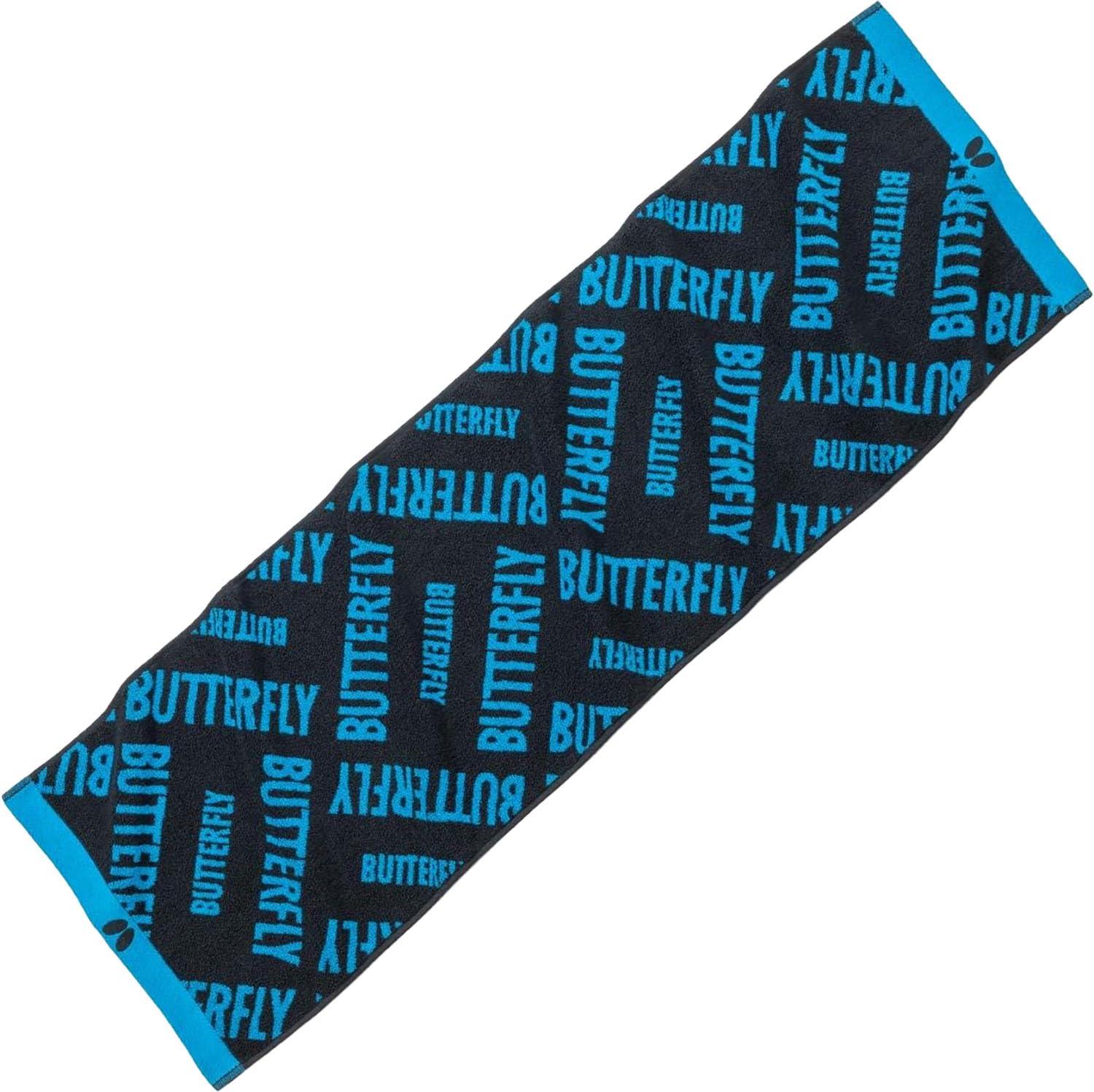 バタフライ(Butterfly) 卓球 タオル ラミック・スポーツタオル ブラック 77440