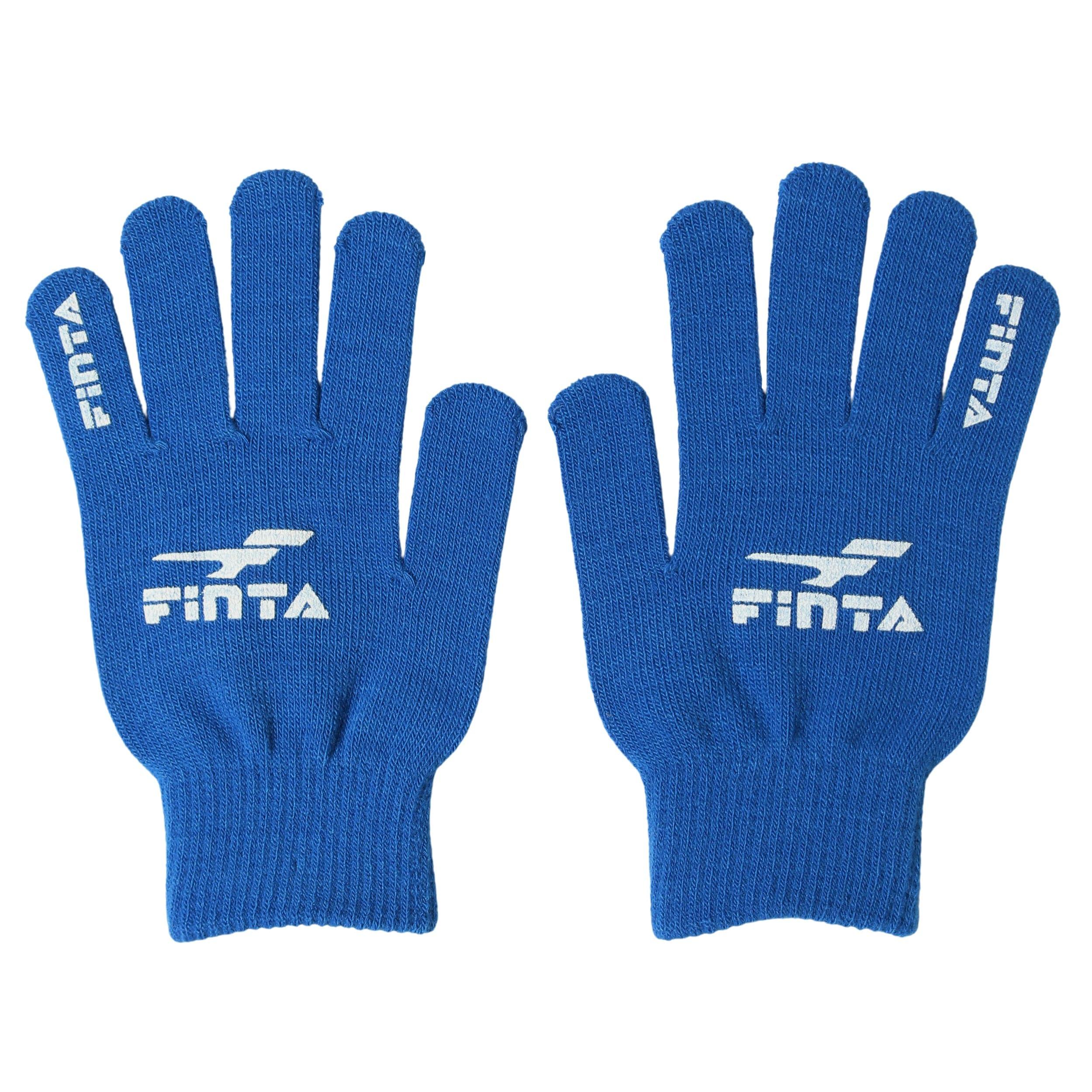 FINTA サッカー ニットグローブ FT3510 ((2100)ブルー)