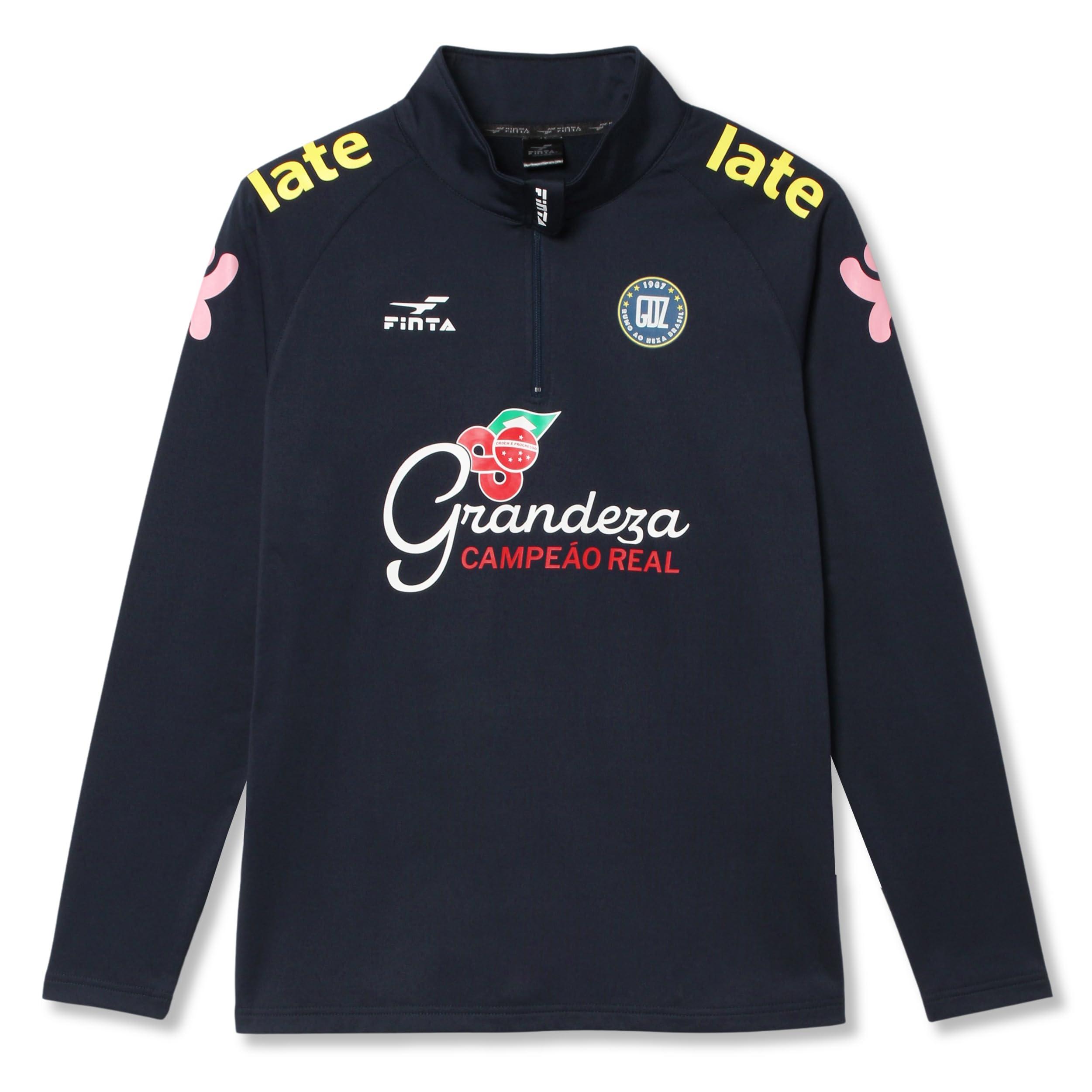 [フィンタ] FINTA サッカー メンズ ハーフジップ トレーニングトップ FT4509 (1100)ネイビー L