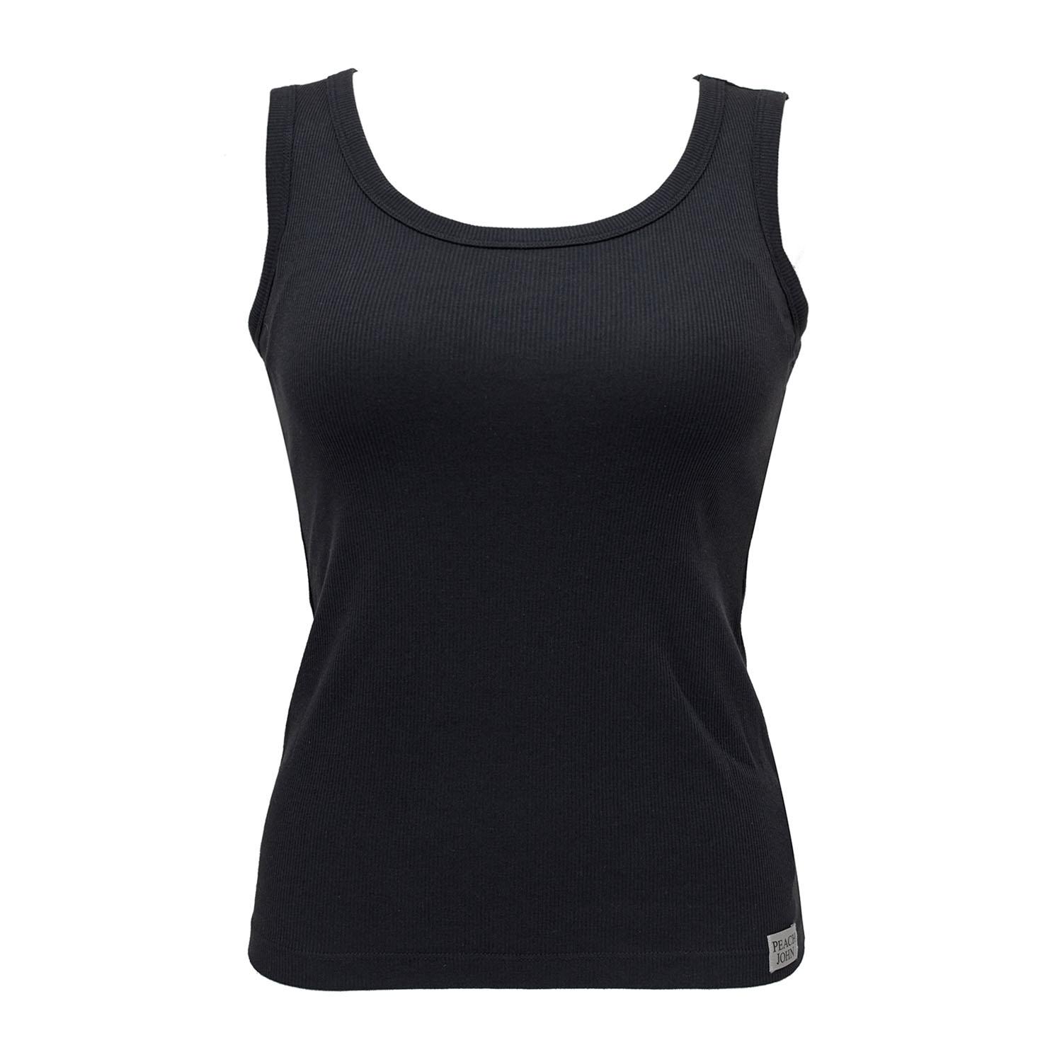 [ルシアン] カップ付きタンクトップ PEACH JOHN(ピーチジョン) コラボ ブラトップ NEW BASIC type ガー..