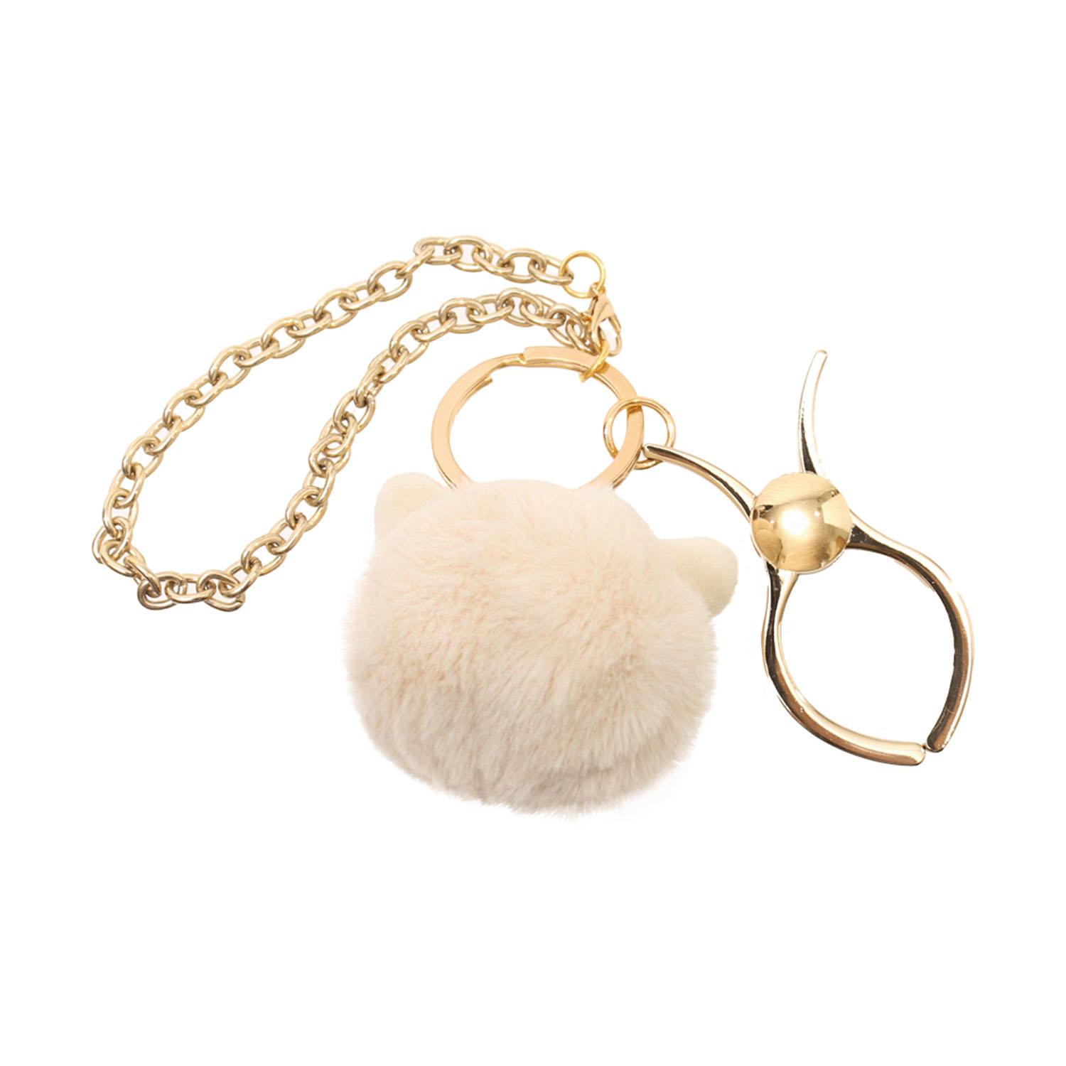 キャットフェイスチャームグローブホルダー