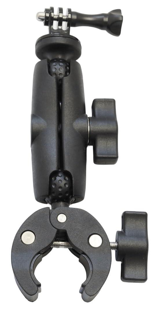 bitstrong ラムマウントセット GoProカメラ用マウント クランプベース ソケットアーム 90mm ブラック B..