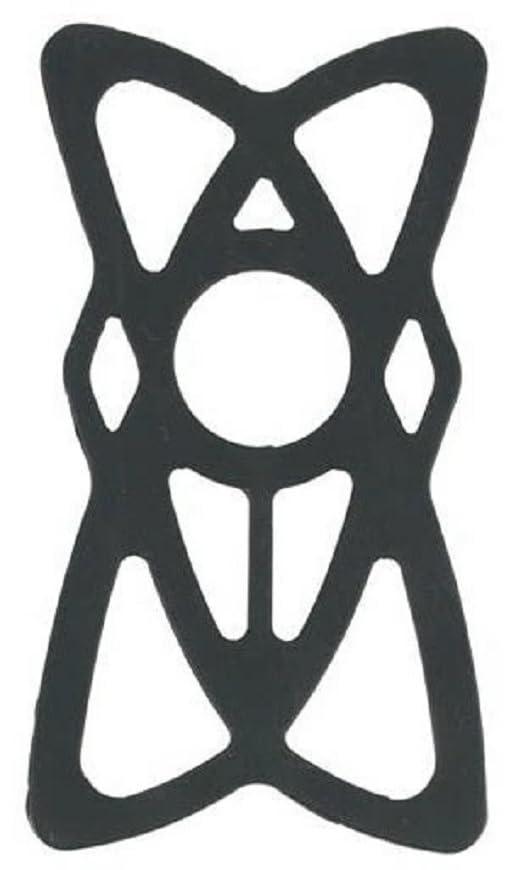 bitstrong ラムマウント スマホホルダー用 落下防止シリコンバンド 58mm×105mm ブラック BS-RAM-XGRCOL..