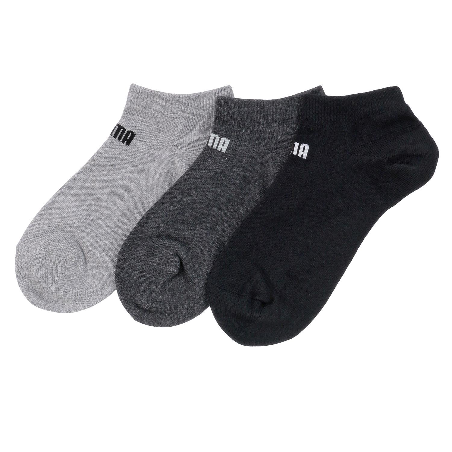 [プーマ] 3足組ソックス No Show レディース 消臭加工 消臭 3563150 ミックスカラー 23.0 cm~25.0 cm