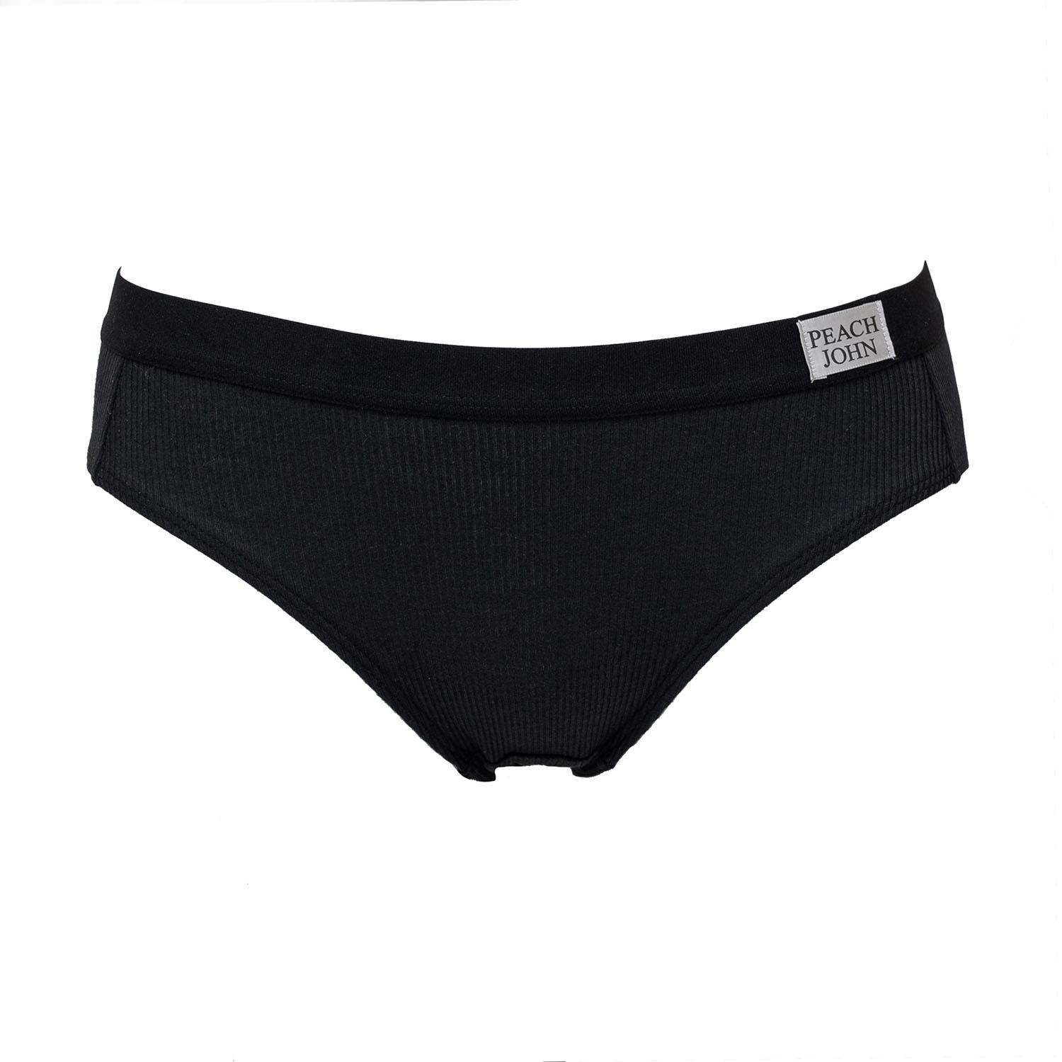 [ルシアン] ショーツ PEACH JOHN(ピーチジョン) コラボ ペアショーツ NEW BASIC type ガールズ 25WFY767 ブラック