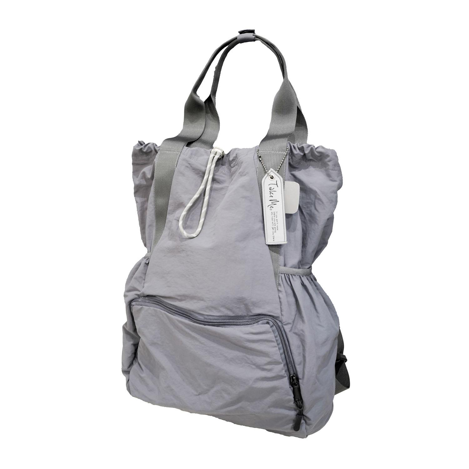 [ニコット] Take Me Today 2way purse tote (グレー)