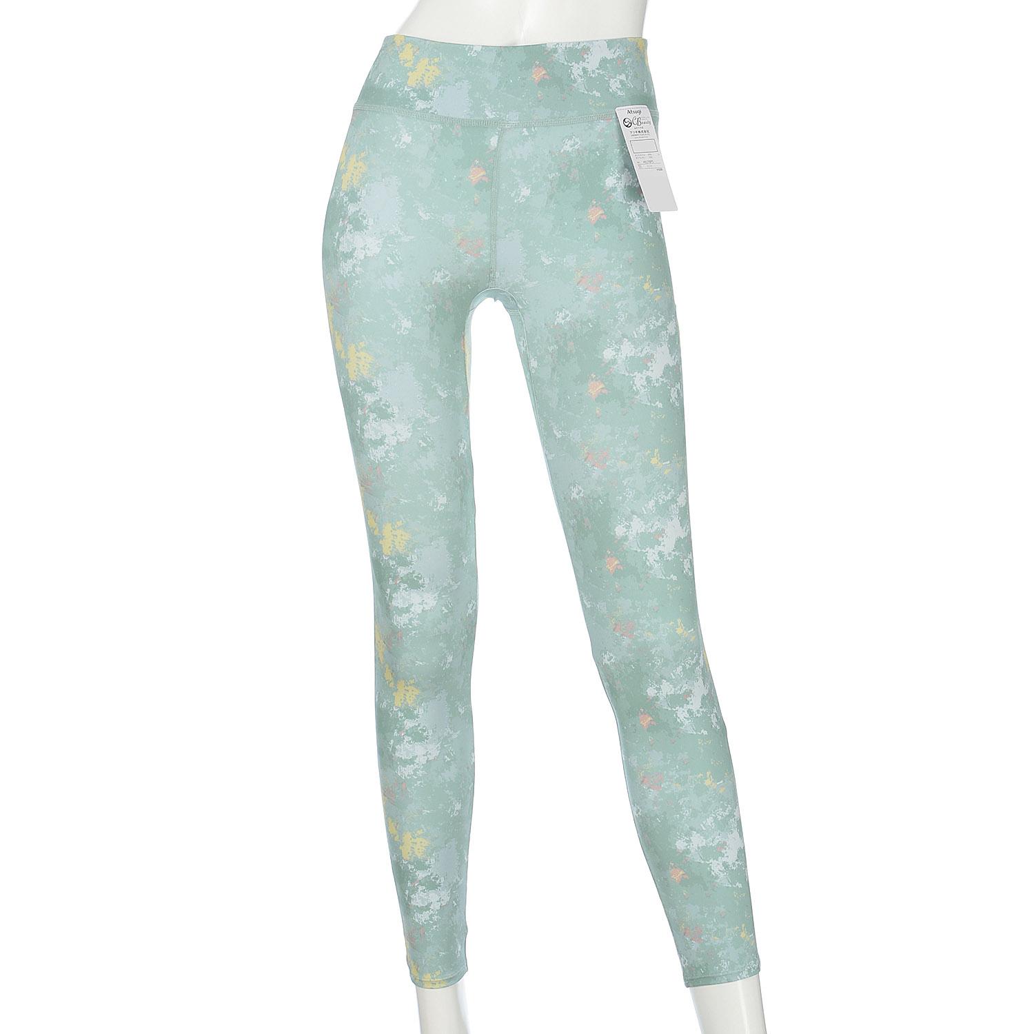 [アツギ] レギンス [クリアビューティアクティブ] ヨガウェア ストレッチフィットレギンス 柄 49278PS ..