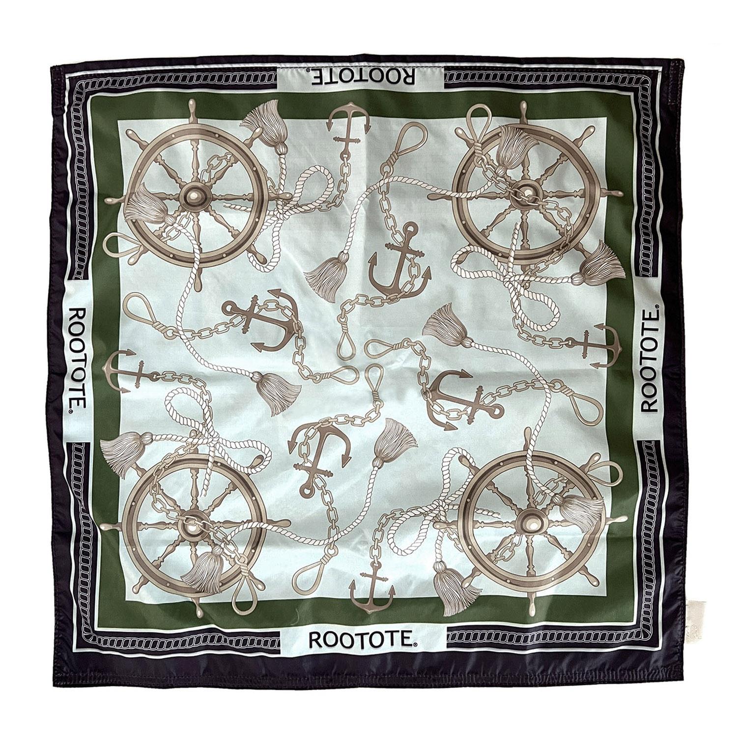 [ルートート] トートバッグ レディース スカーフデザイン エコバッグ 肩掛け 軽量 LT.トール.スカーフ..