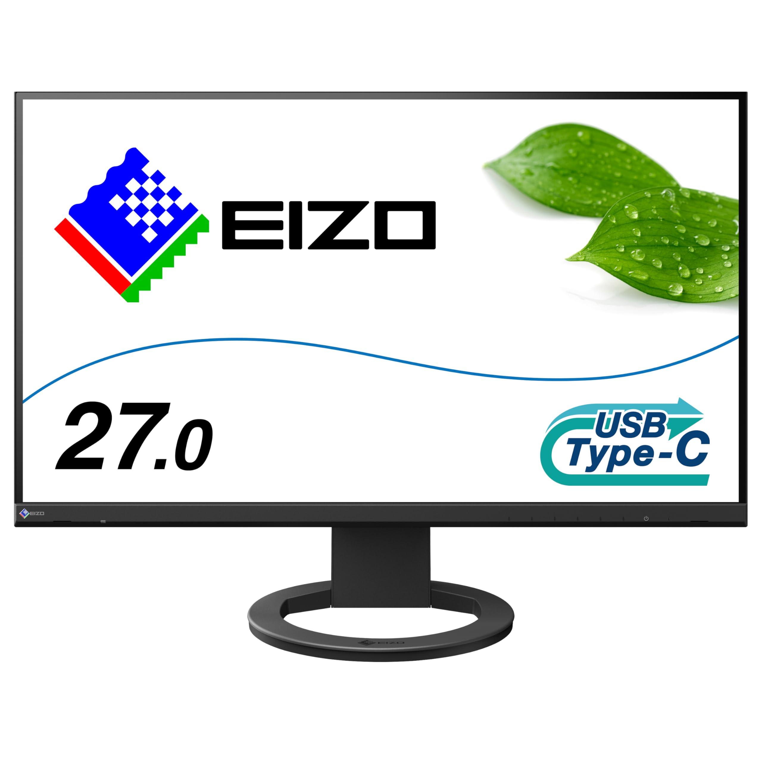 EIZO FlexScan 27.0型 カラー液晶モニター ブラック EV2720S-BK 1台