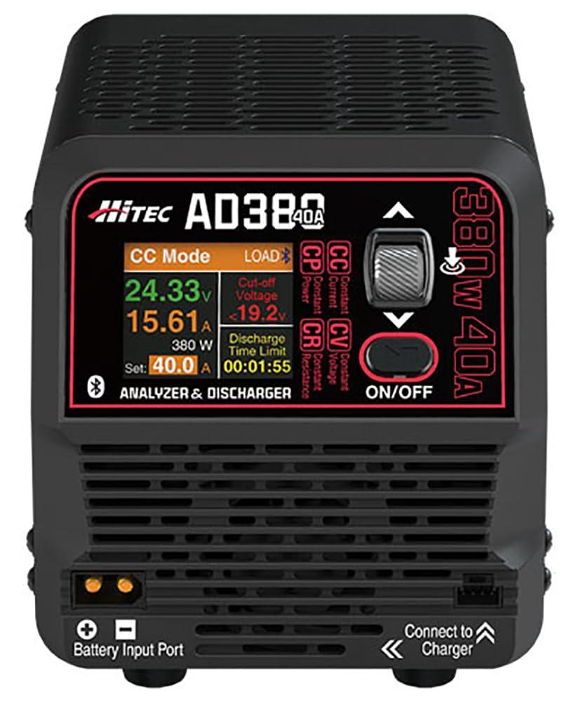 ハイテック アナライザ&放電器 AD380 44359 放電器 ラジコン バッテリー アナライズ ハイエンドモデル ..