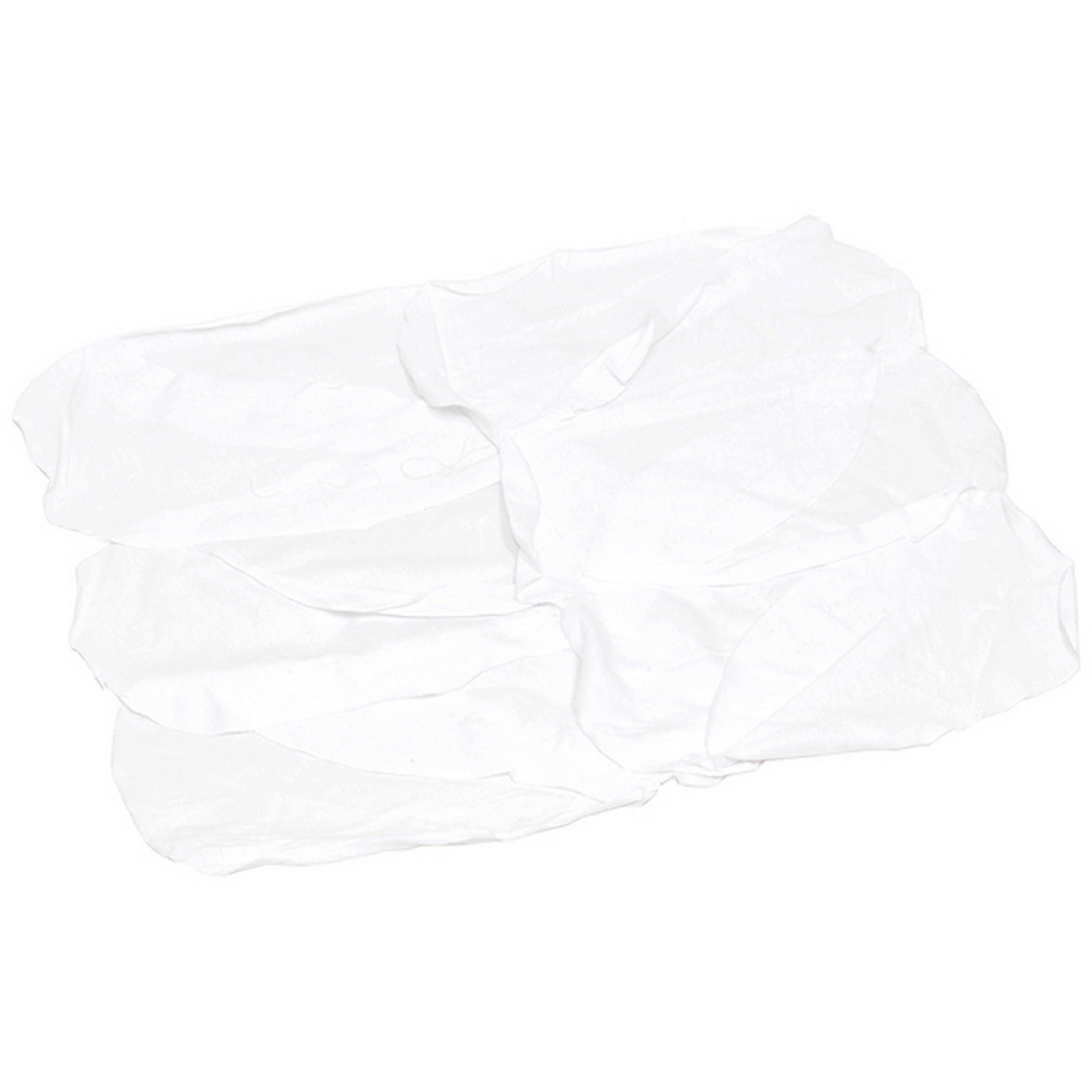 中部ユーゲル販売 白メリヤスウエス 綿100% 縫い合わせ 5kg袋入 466-00201