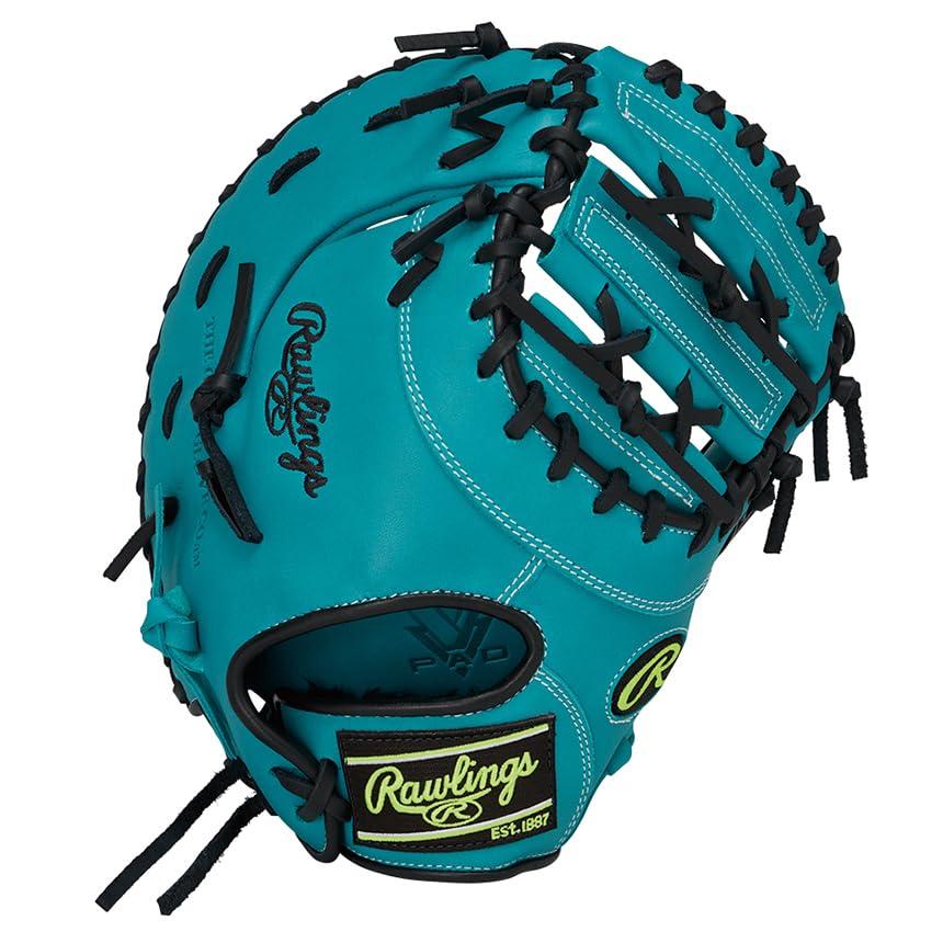 ローリングス(Rawlings) 野球用 グラブ グローブ ジュニア JR. 子供 HYPER TECH R9 SERIES GJ5FR93ACDS ファースト用 ティール 11.5インチ ※右投げ用