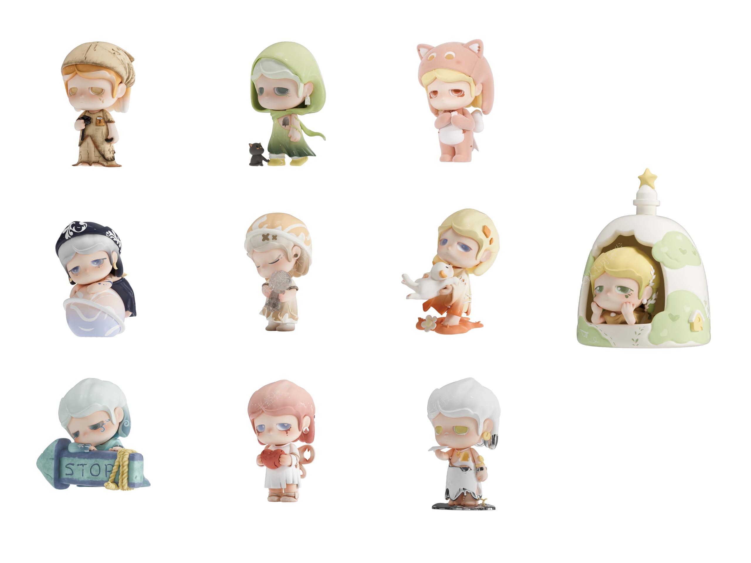 GOHO MO I KNOW ME[アイ ノウ ミー]シリーズ PVC製 トレーディングフィギュア 9個入りBOX