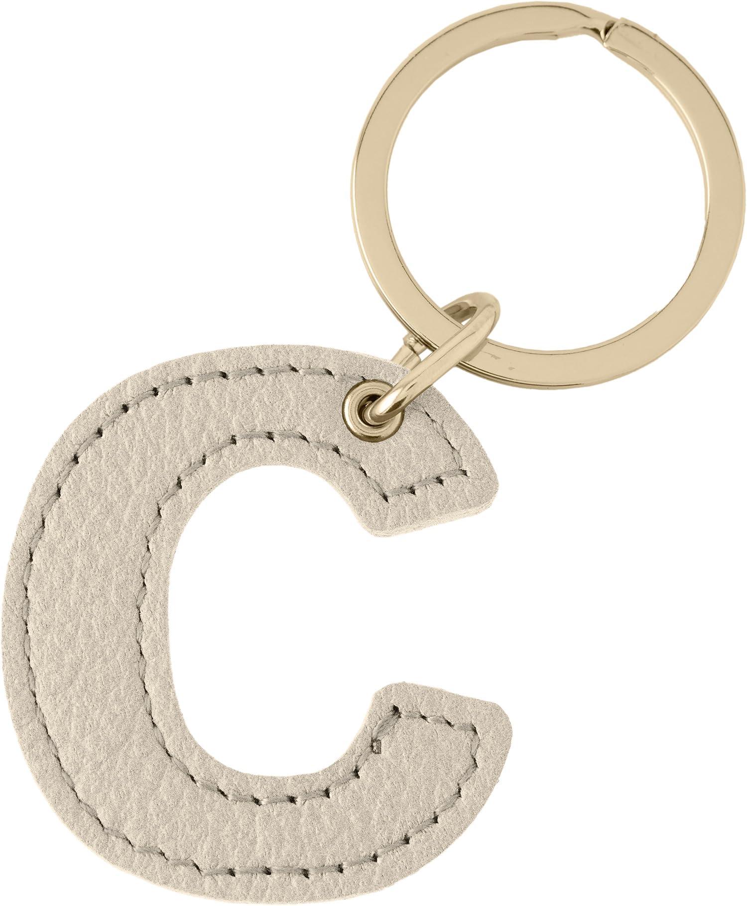 [スリップオン] キーホルダー (アルファベットキーホルダー JAK-1401 JAK-1401 C(ゴールド) ワンサイズ