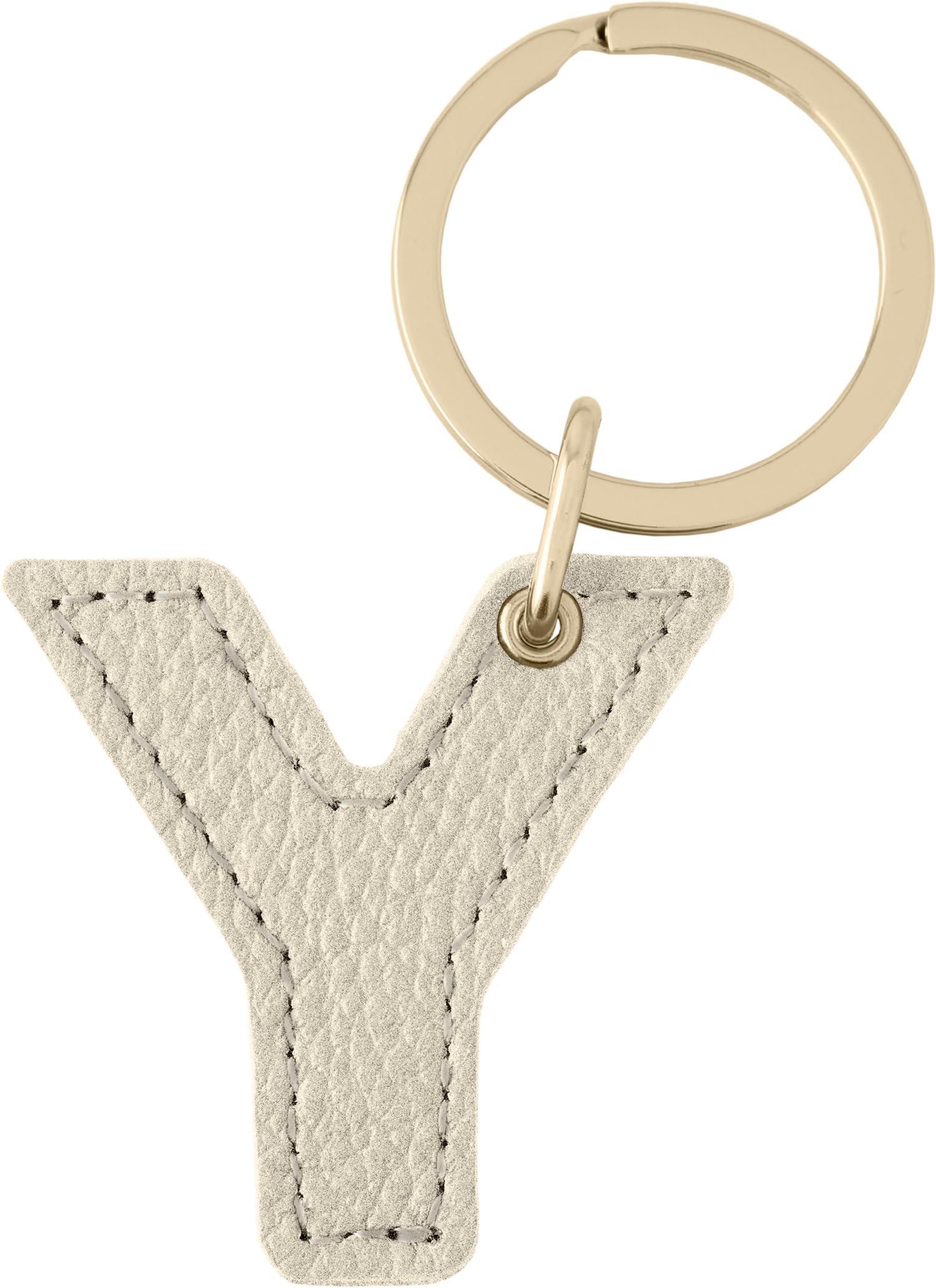 [スリップオン] アルファベットキーホルダーY ゴールド JAK-1401 日本製 カラフル ギフト