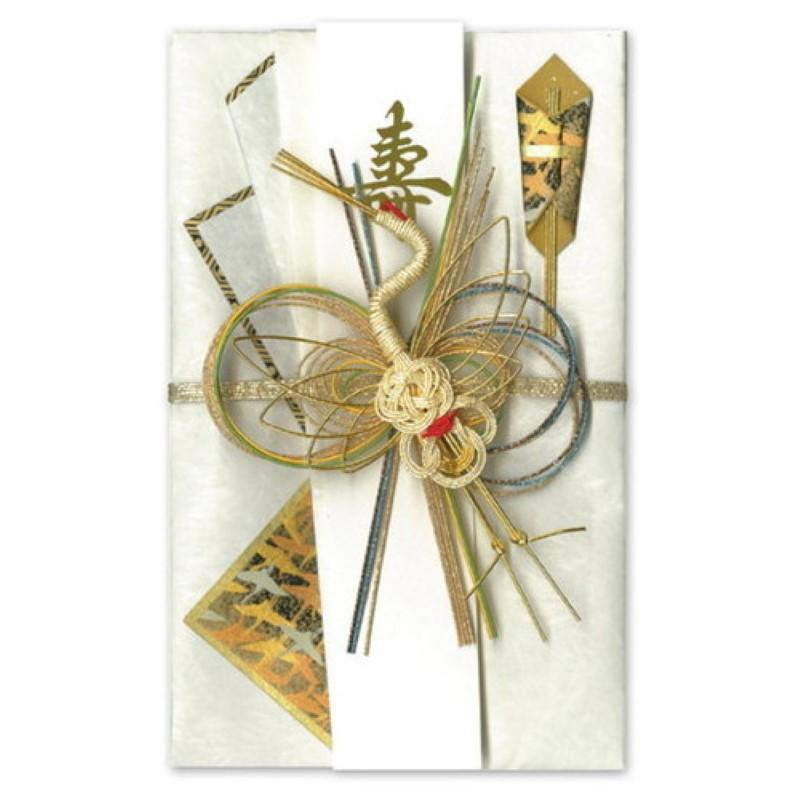 フロンティア 祝儀袋 寿 緑鶴 大判 SG-140