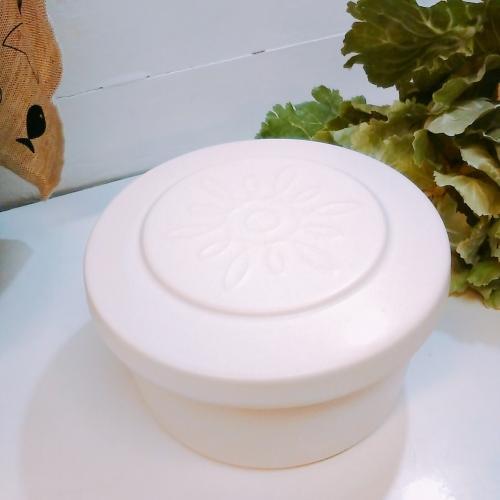 MAKANAIKEIKAKU キッチン雑貨 ごはんジャー ライスジャー おひつ 白L