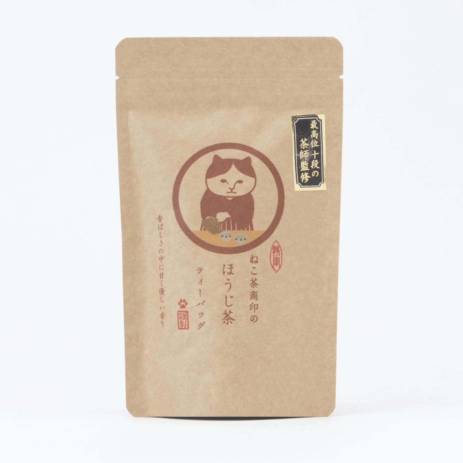 ねこ茶商印ほうじ茶 8包入