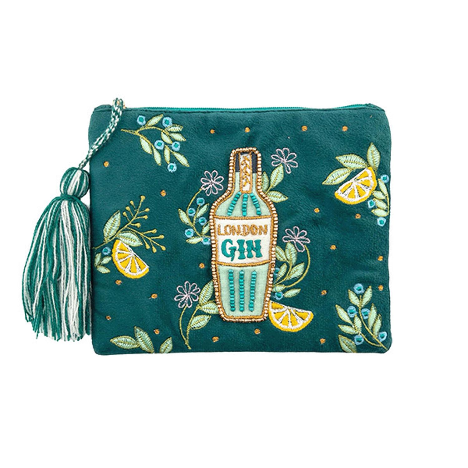 テンプルアイランド ビーズポーチ ジン