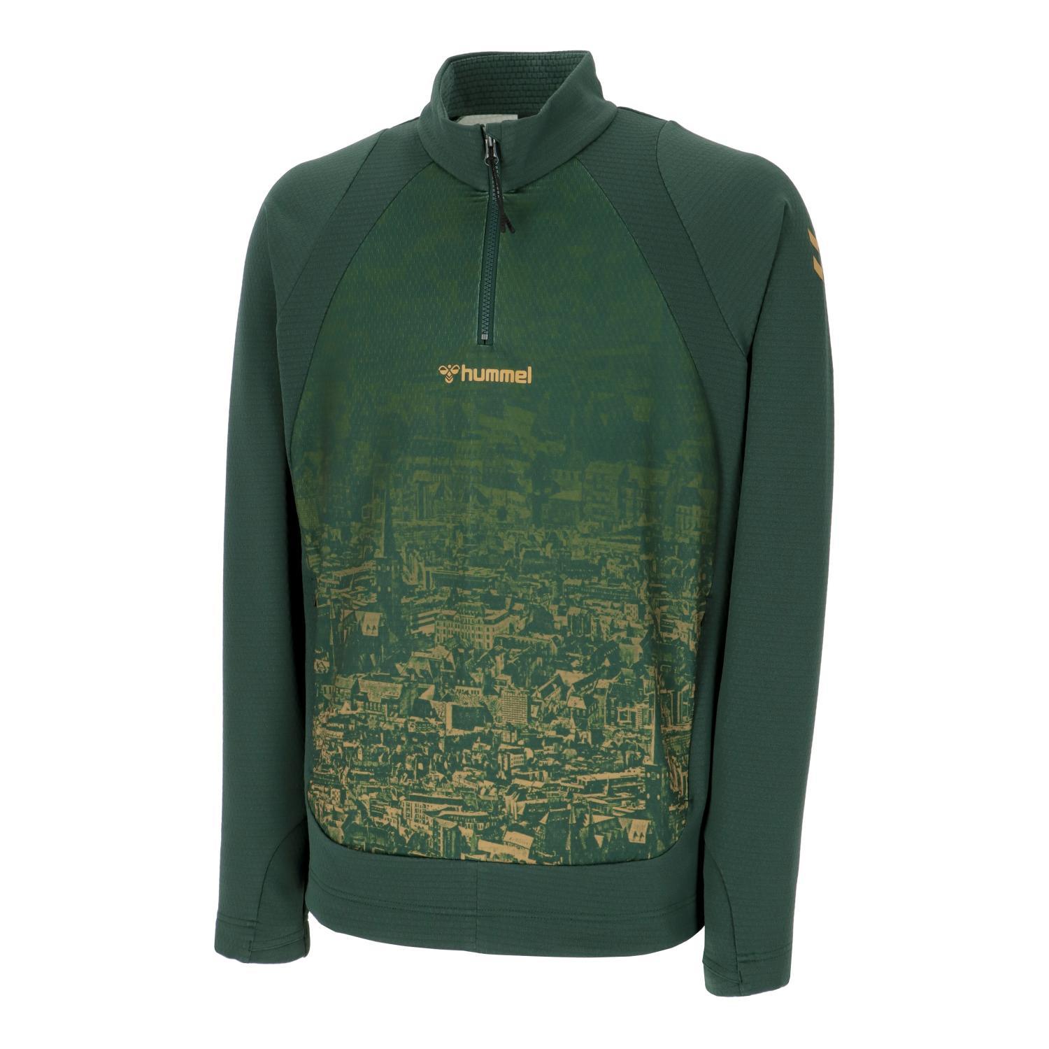 トレーニングハーフジップトップ リッチフォレスト(565) サイズ:M