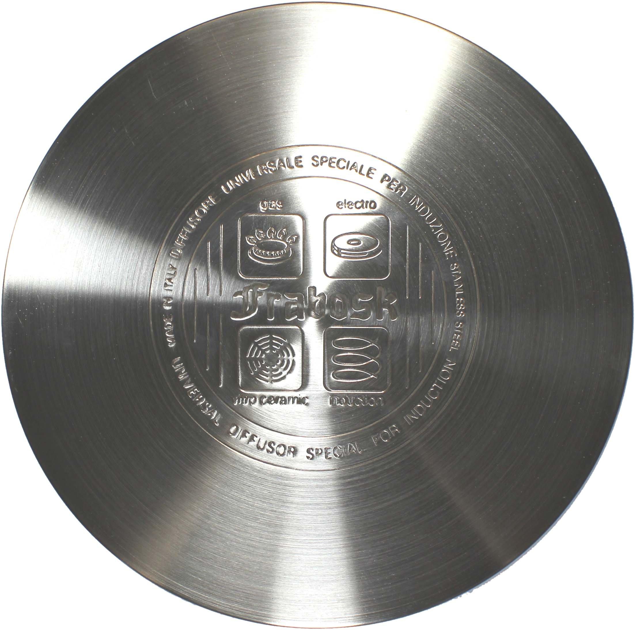 Frabosk (フラボスク) IHヒーティングプレート22cm【IH・ガスコンロ両用】(NEW) 099.04.3 シルバー