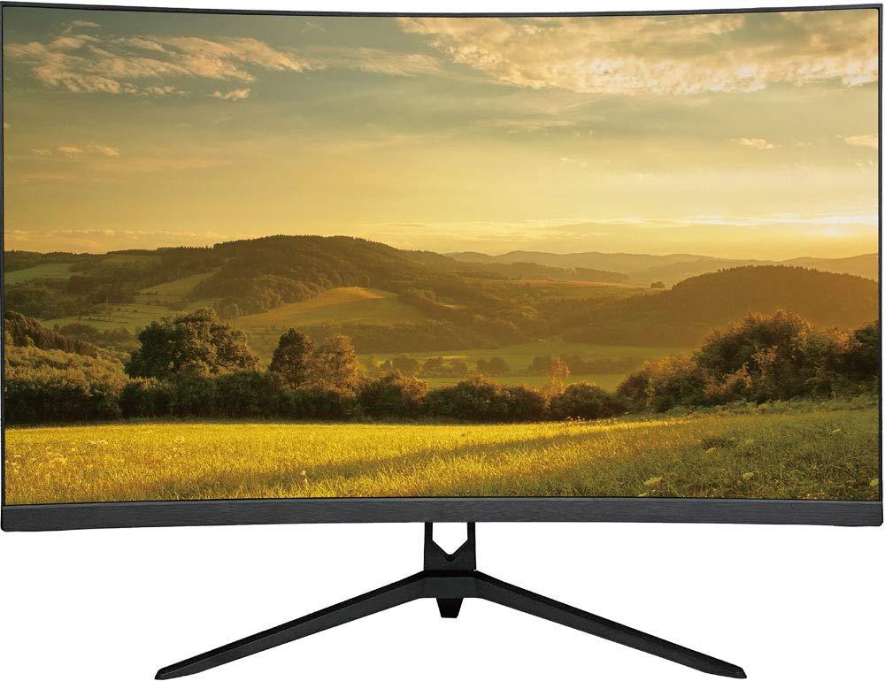 WIS 27インチ PCモニター ゲーミングモニター 曲面 ディスプレイ 144Hz 165Hz 1ms VAパネル AMD FreeSync 湾曲モニター FPS向き レスフレーム フルHD ノングレア メーカー保証3年 AS-G27CMT