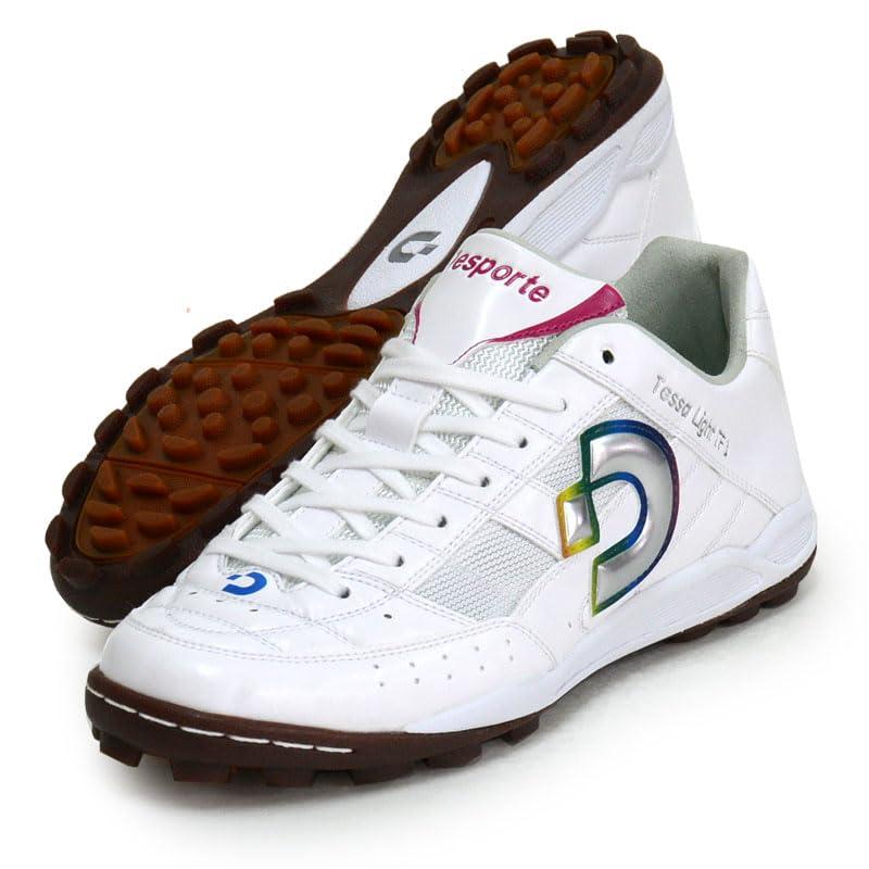 [デスポルチ] テッサライトTF3 フットサル トレーニングシューズ 25SS (DS2142 PW/M-SIL) PW/M-SIL 26.5cm