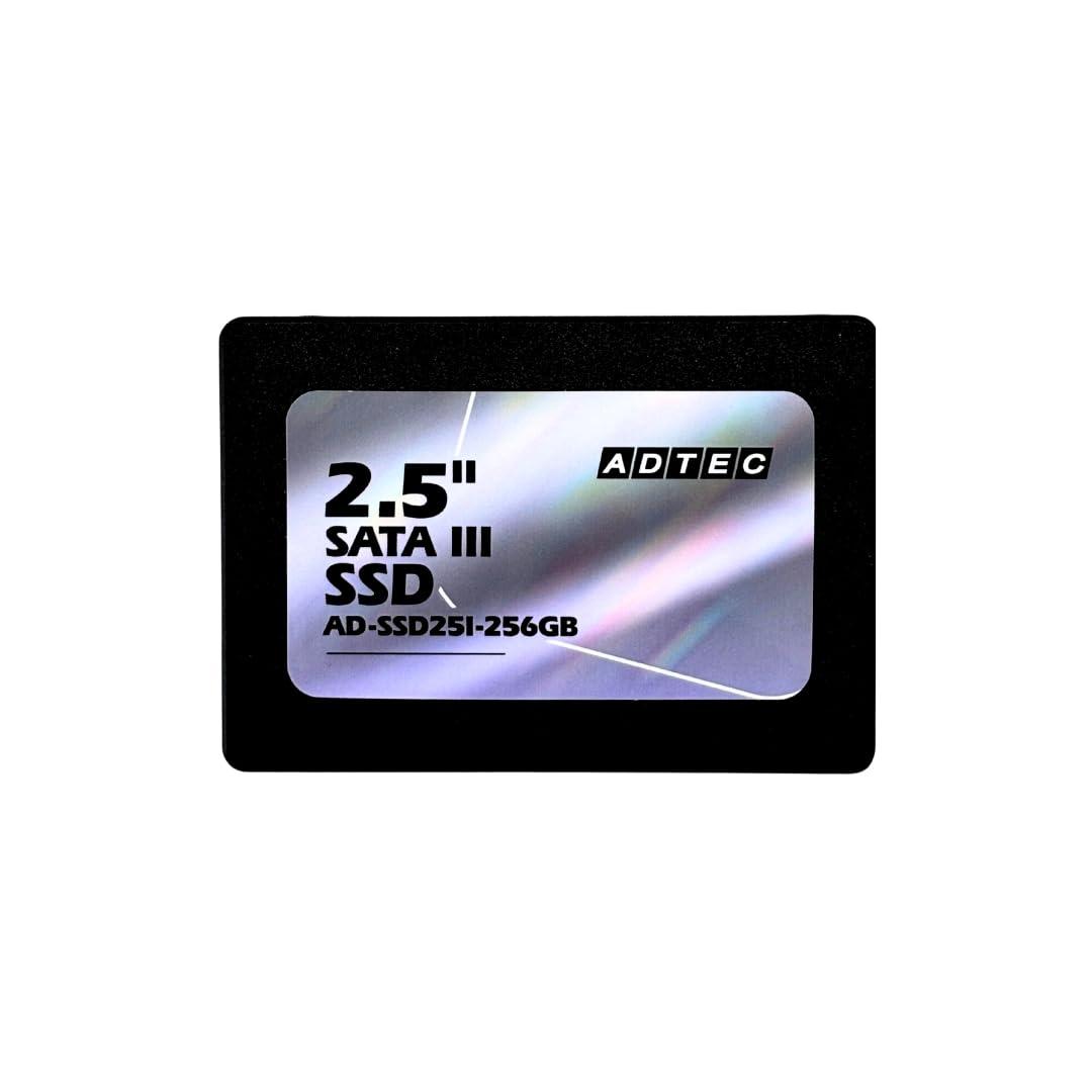 アドテック SSD 256GB 3D TLC 2.5インチ SATA 3年保証 AD-SSD25I-256G
