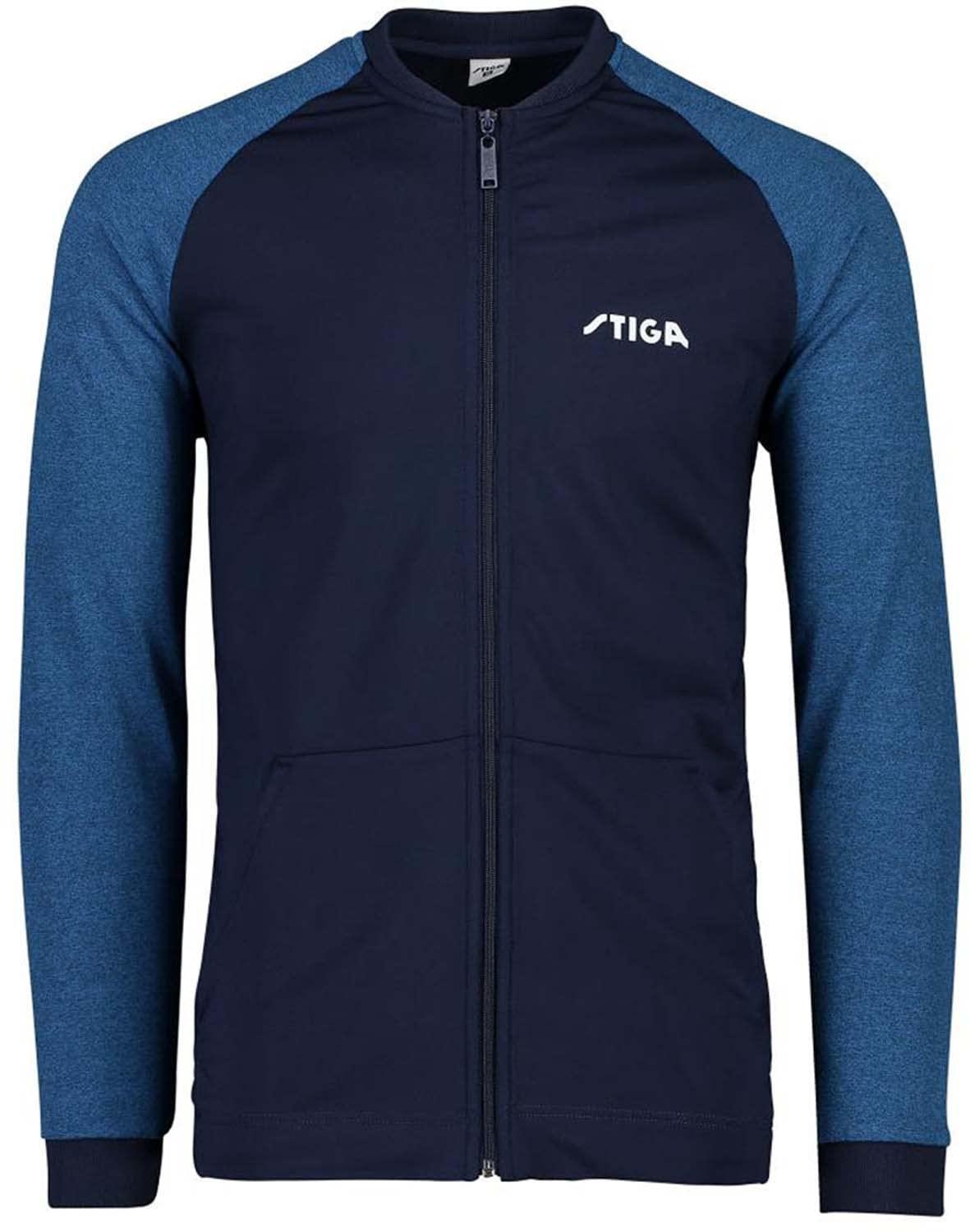 [スティガ] 卓球 ジャケット メンバージャケット ネイビー/ブルー XL