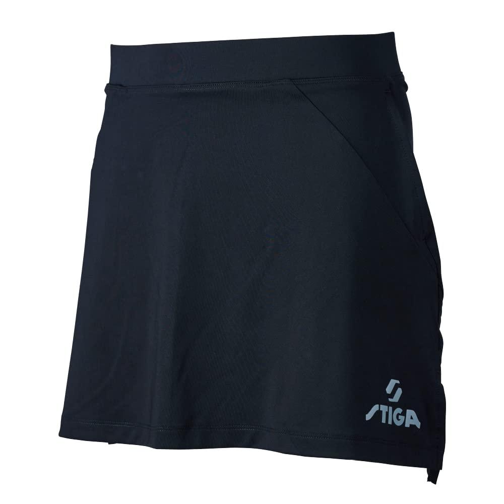 STIGA(スティガ) 卓球 公認ユニフォーム スカート プロ ブラック XL