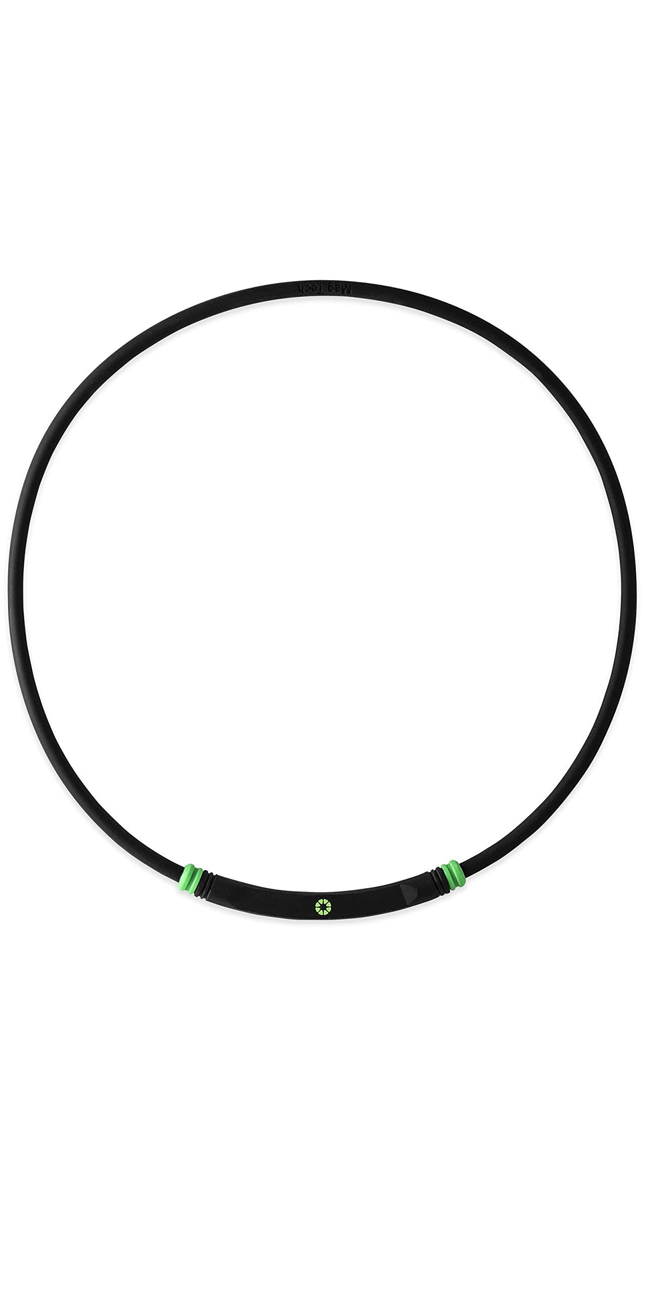 [BANDEL] バンデル ヘルスケア ボールド ネックレス ライト スポーツ 磁気ネックレス 52cm ブラック/グリーン