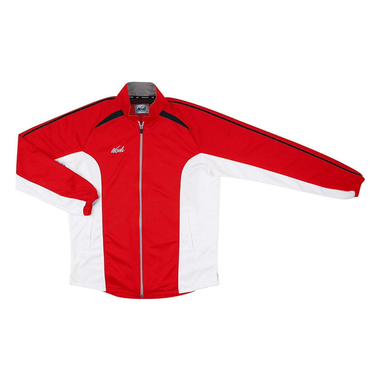 ニシ・スポーツ(NISHI) ライトトレーニング ジャケット N70-25J 0607 レッド/ブラック XO