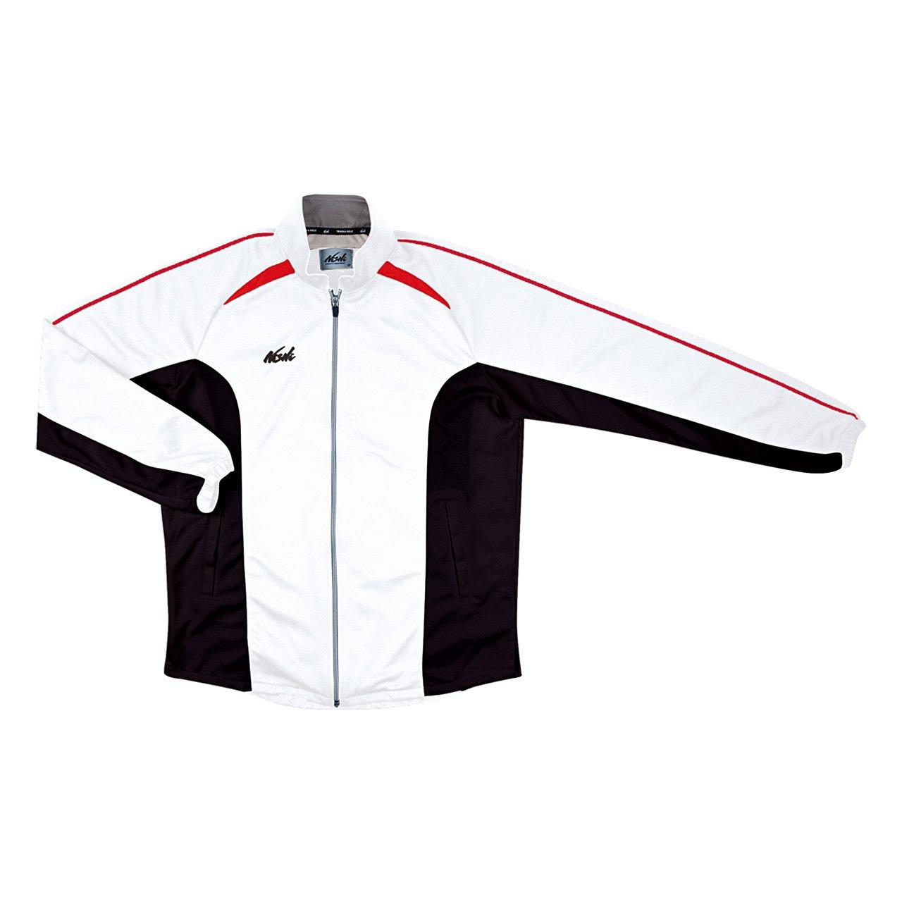 ニシ・スポーツ(NISHI) ライトトレーニング ジャケット N70-25J 0106 ホワイト/レッド O