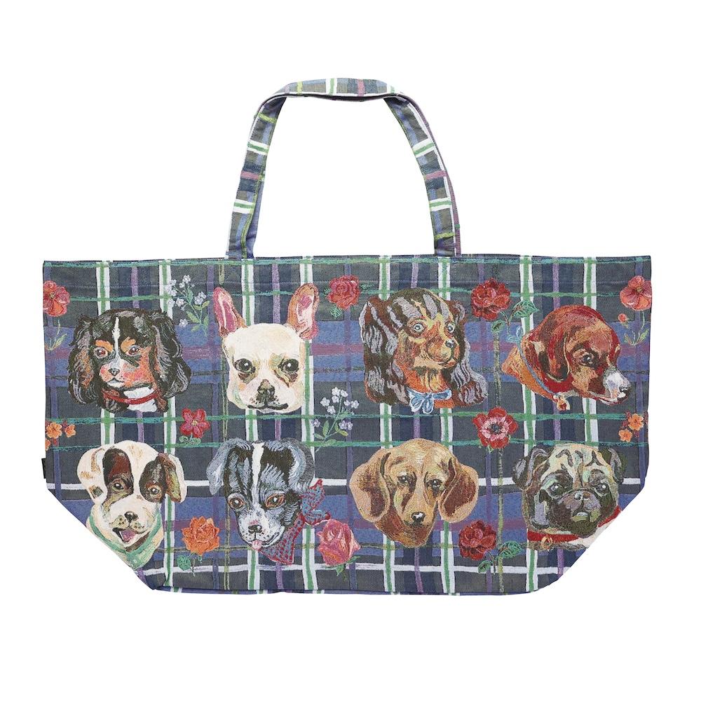Nathalie Lete ナタリーレテ Market bag Dogs/511302