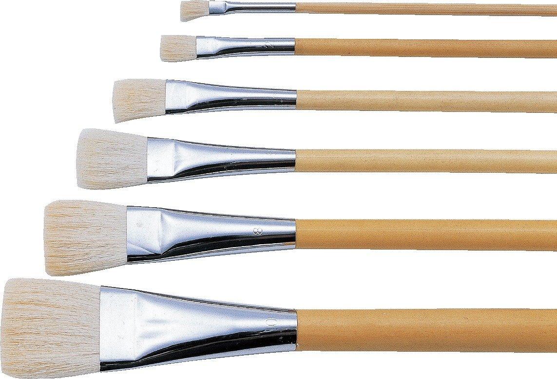 アーテック オリジナル平筆(ポスター用・白毛) 0号 10700