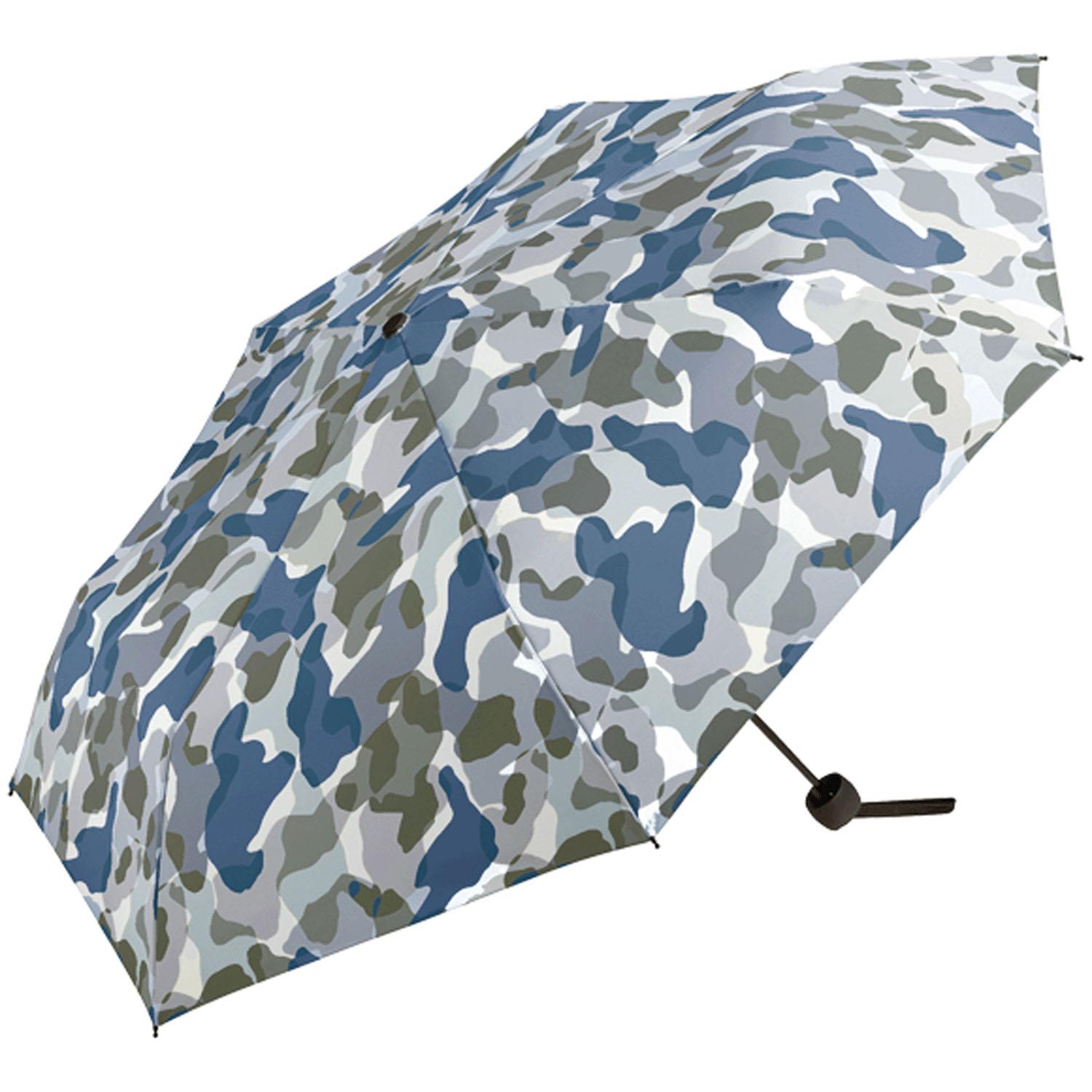 【2024】Wpc. 雨傘 UNISEX BASIC FOLDING グレイッシュカモフラージュ 折りたたみ傘 メンズ 晴雨兼用 大きい ベーシック シンプル 持ち手 太い 通勤 通学 はっ水 持続 おしゃれ 男性 レディース UX001-362-...