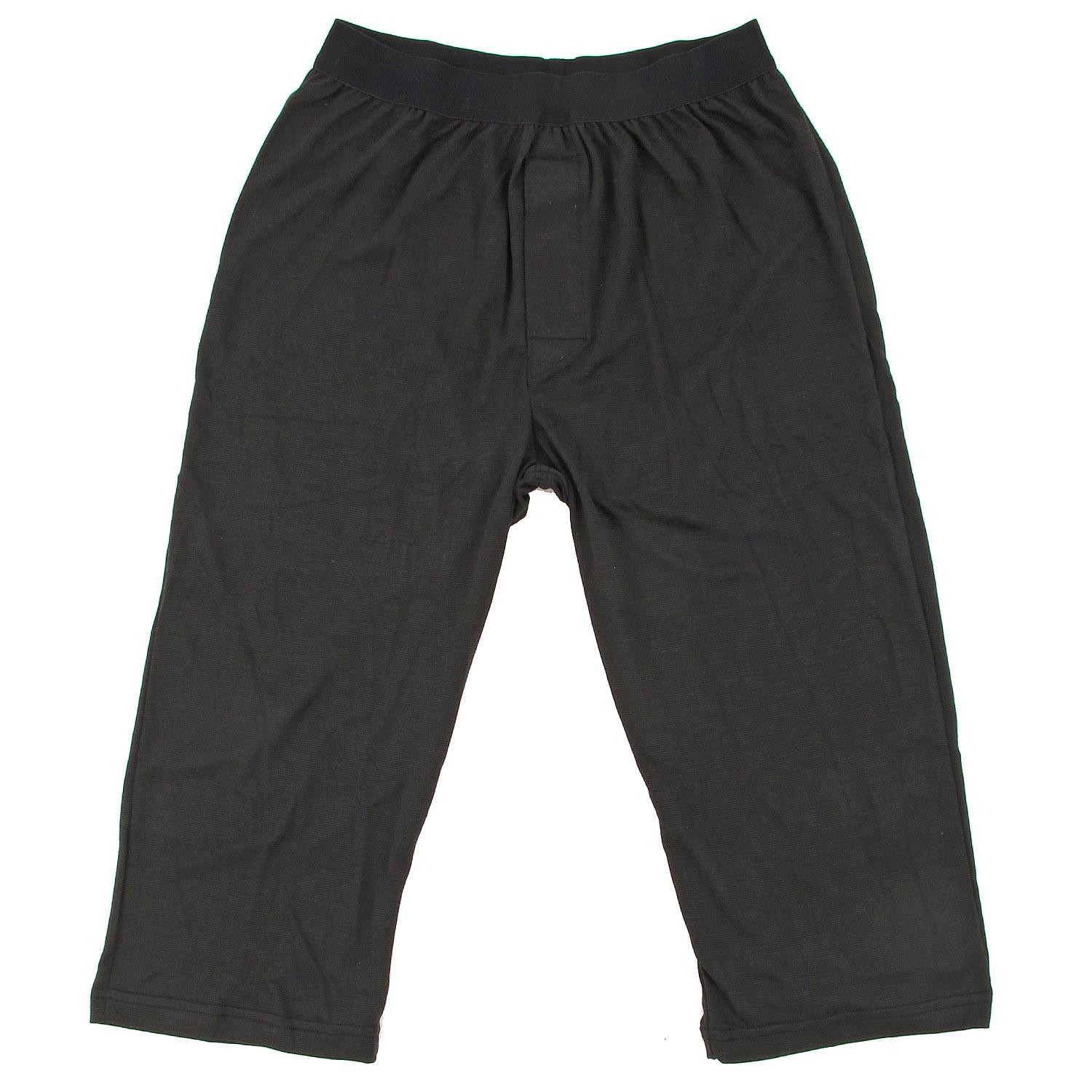 [グンゼ] ニーレングス 鹿の子 クールマジック メンズ B:ブラック M gz542