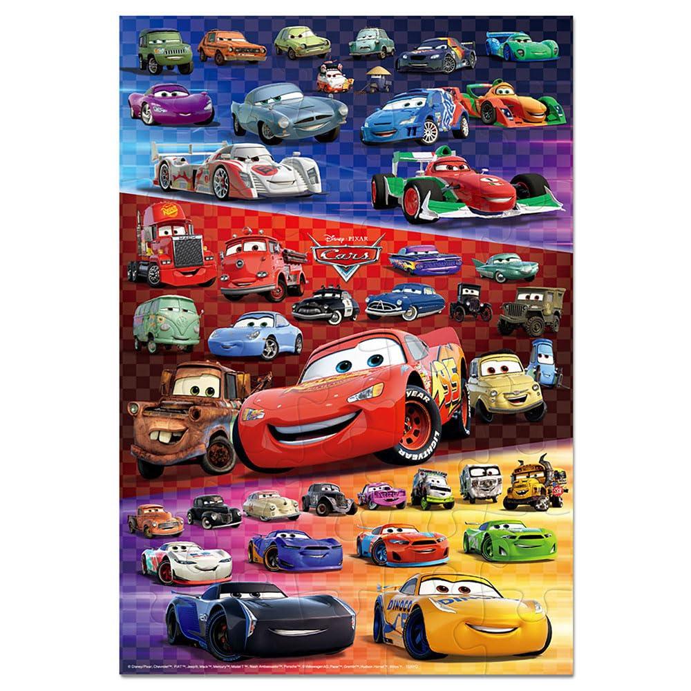 テンヨー 40ピース 子供向けパズル ディズニー それゆけ!カーズのなかまたち! 【こどもジグソーパズル】