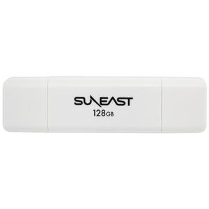 SUNEAST USB3.2 フラッシュメモリ USB 128GB Type-A USB Type-C 両搭載タイプ キャップ式 Android/Mac/Win 国内正規品 SE-USB3.0-128GC1