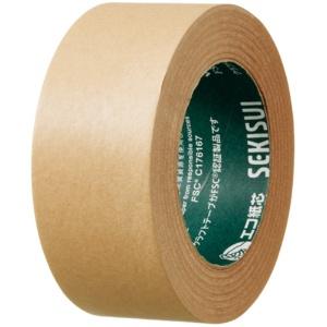 積水 FSC認証クラフトテープ 幅50mm×長さ50m 茶 1巻入 K50XF03