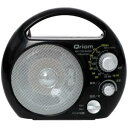 山善(YAMAZEN) キュリオム 野外ラジオ (AM/FM)防塵・防まつ仕様 YR-M100(B)