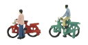 ジオコレクラフト ザ・人間 自転車に乗る人 315964 ジオラマ用品